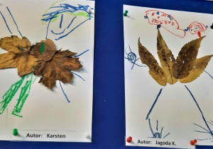 Prace dzieci - rysunki kreatywne "Jesienny stworek", 7